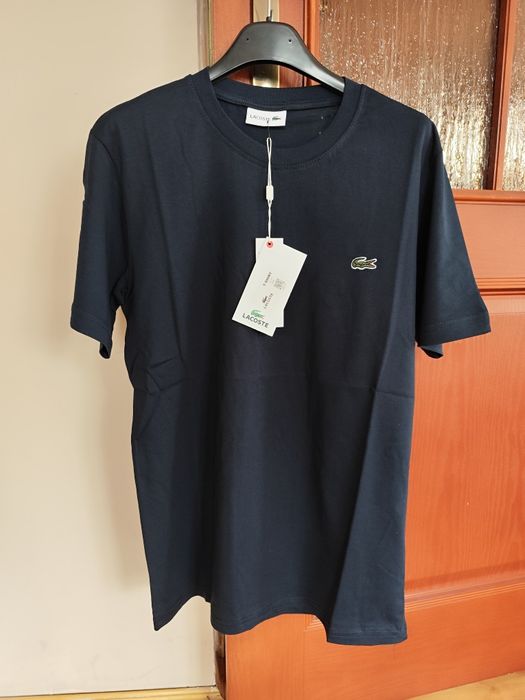Koszulka męska T-shirt męski Lacoste granatowy nowy L, XL,XXL, 3XL