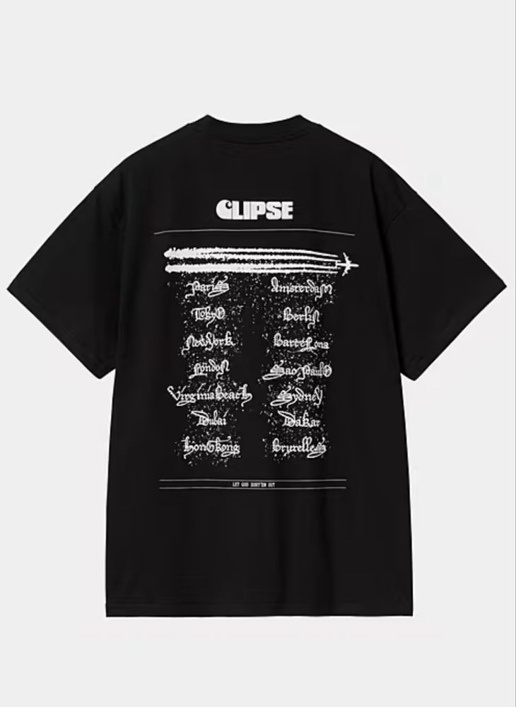 T-shirt Carhartt x Clipse Tamanho M - Ediçao limitada