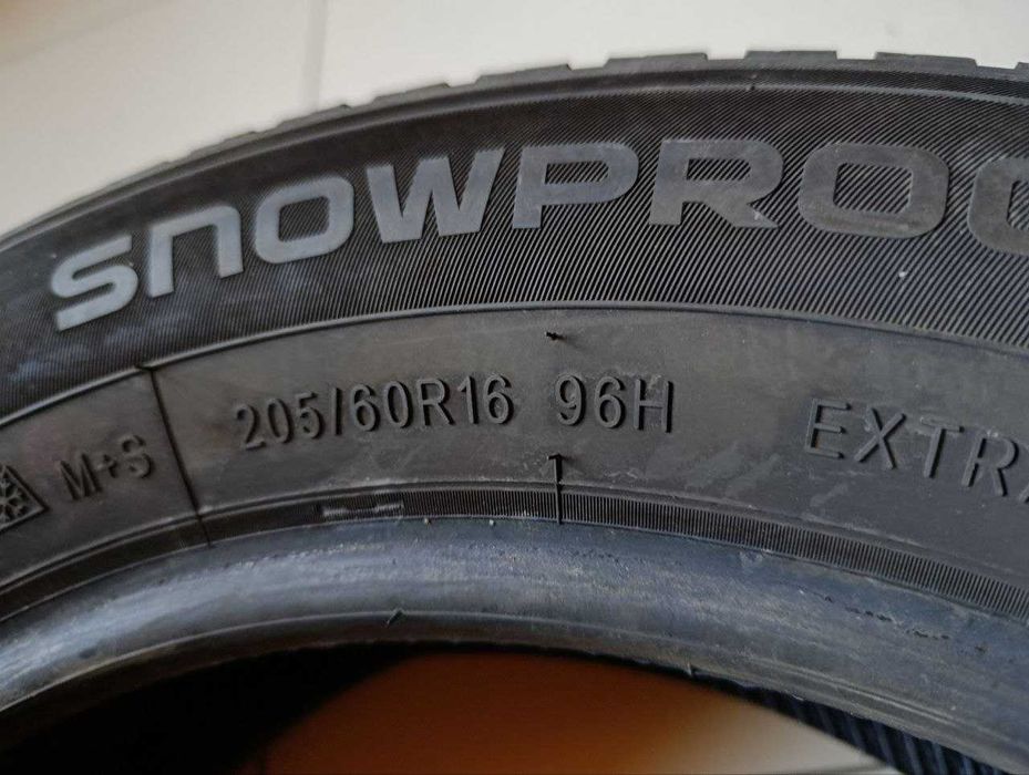 Пара шин б/у 205/60R16 96H Nokian Tyres Snowproof 1