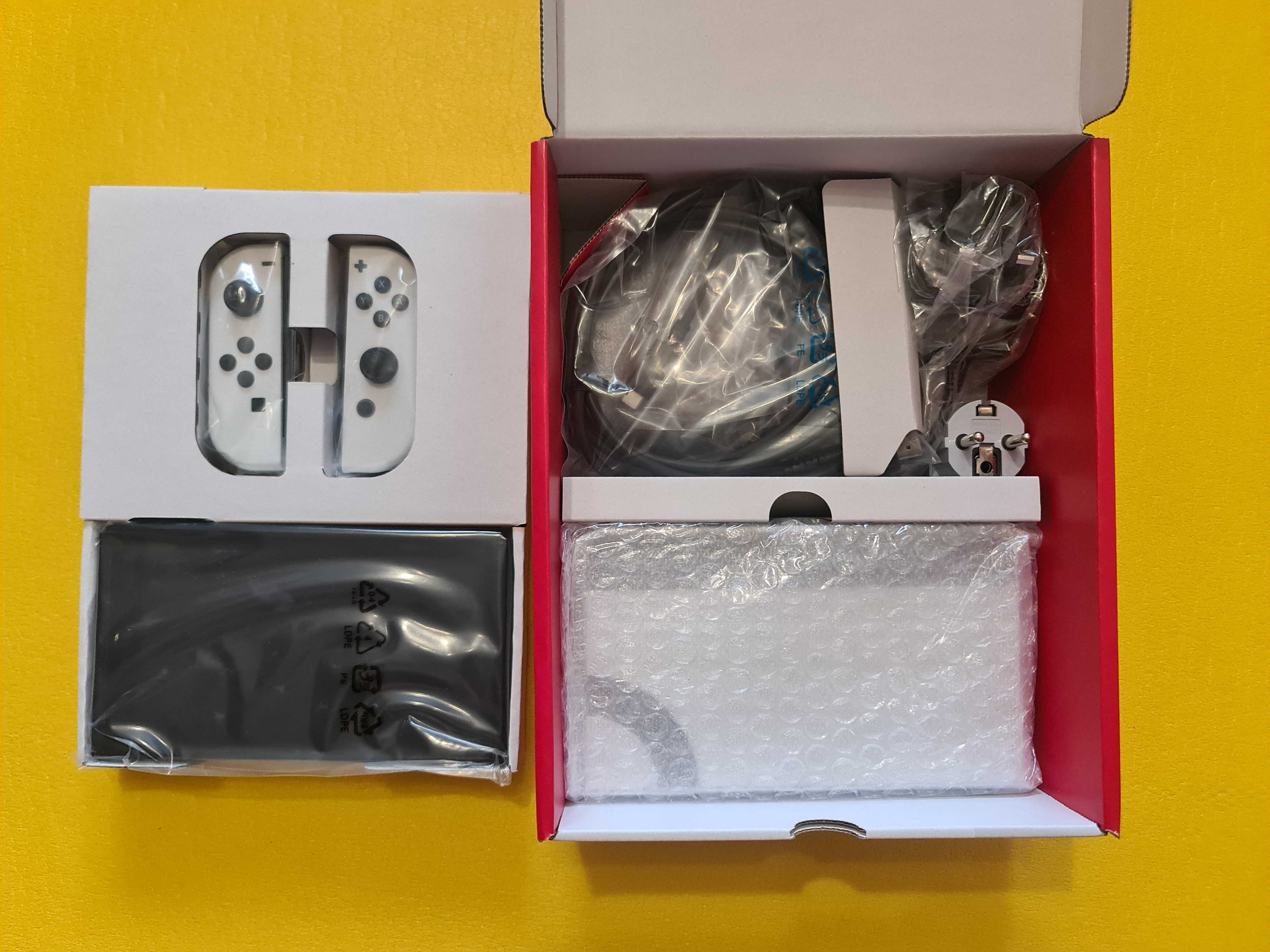 Нова nintendo switch oled + ігри, кп 128 гб