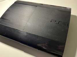 PS3 Super Slim 2 Pady + 4 Gry