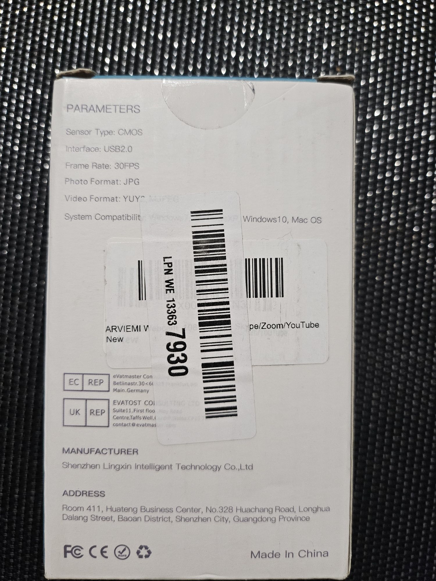Kamera internetowa USB WEBCAMERA