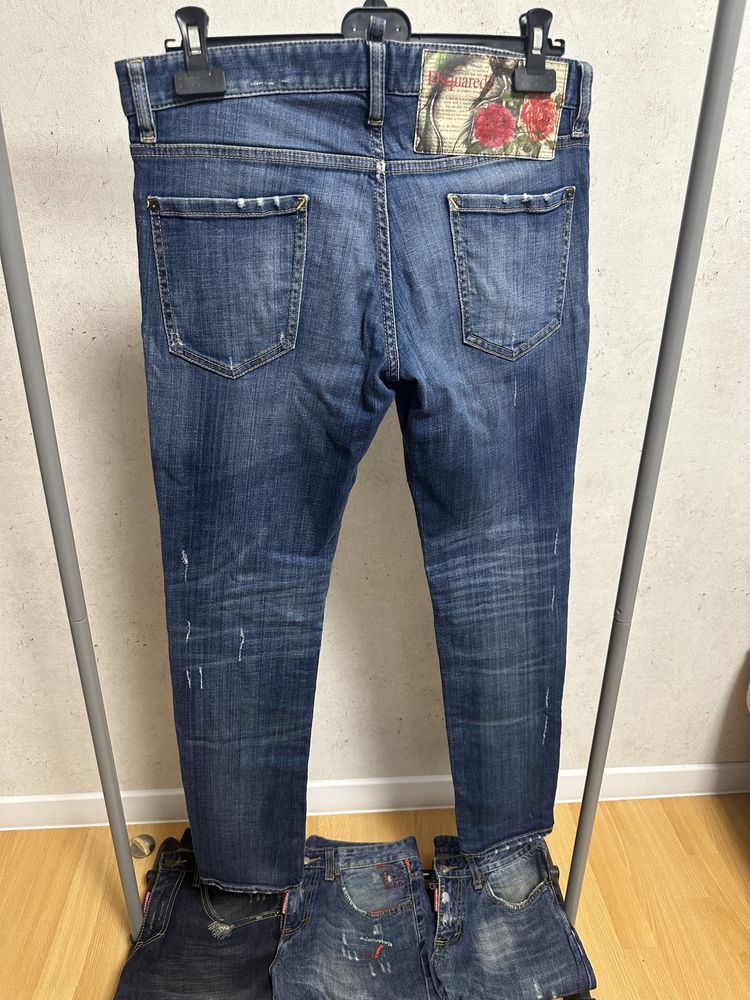 Слим джинсы dsquared2 slim fit