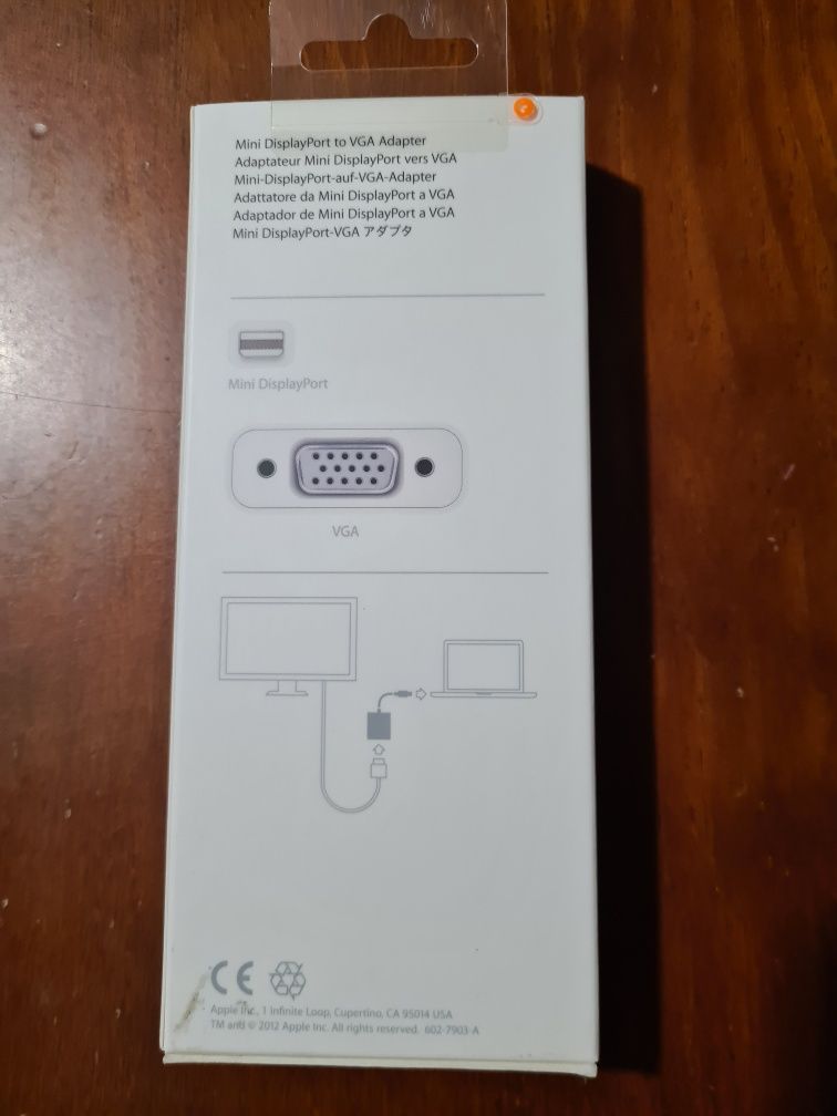 Adaptador mini displayport para vga - Apple