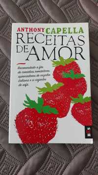 Livro "Receitas de Amor" de Anthony Capella