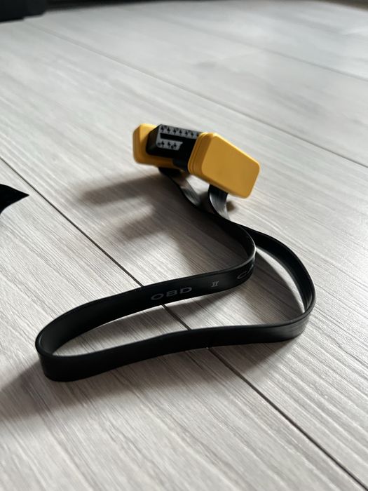 Кабель подовжувач OBD2 40 см ОБД плаский 16-16-pin