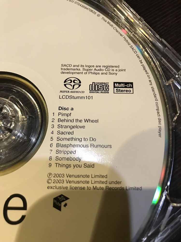 Depeche mode 101 SACD, Spirit delux box