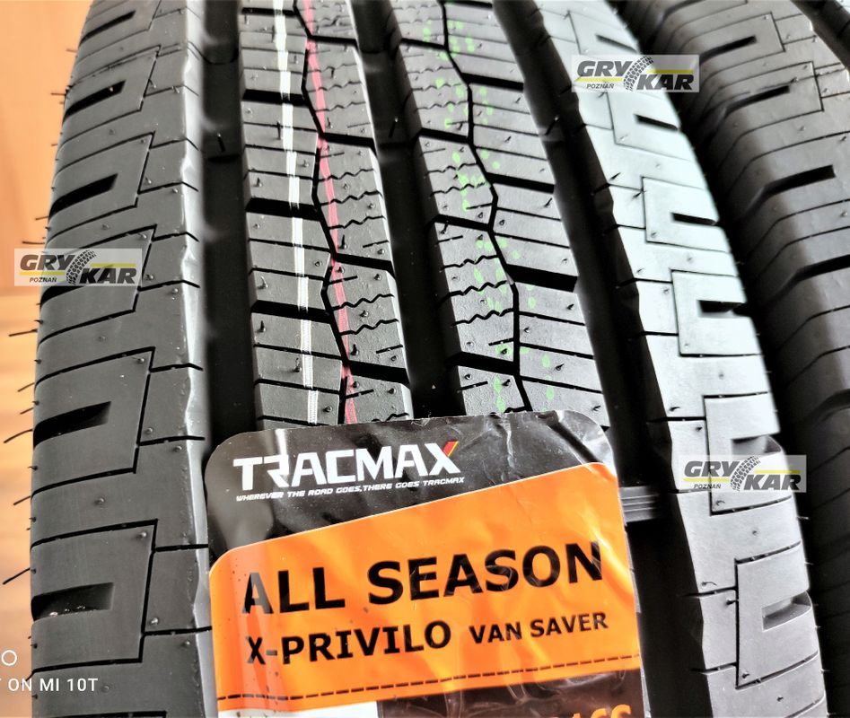 4x 225/75r16c Tracmax X-Privilo VanSaver 121/120r C/B/72dB