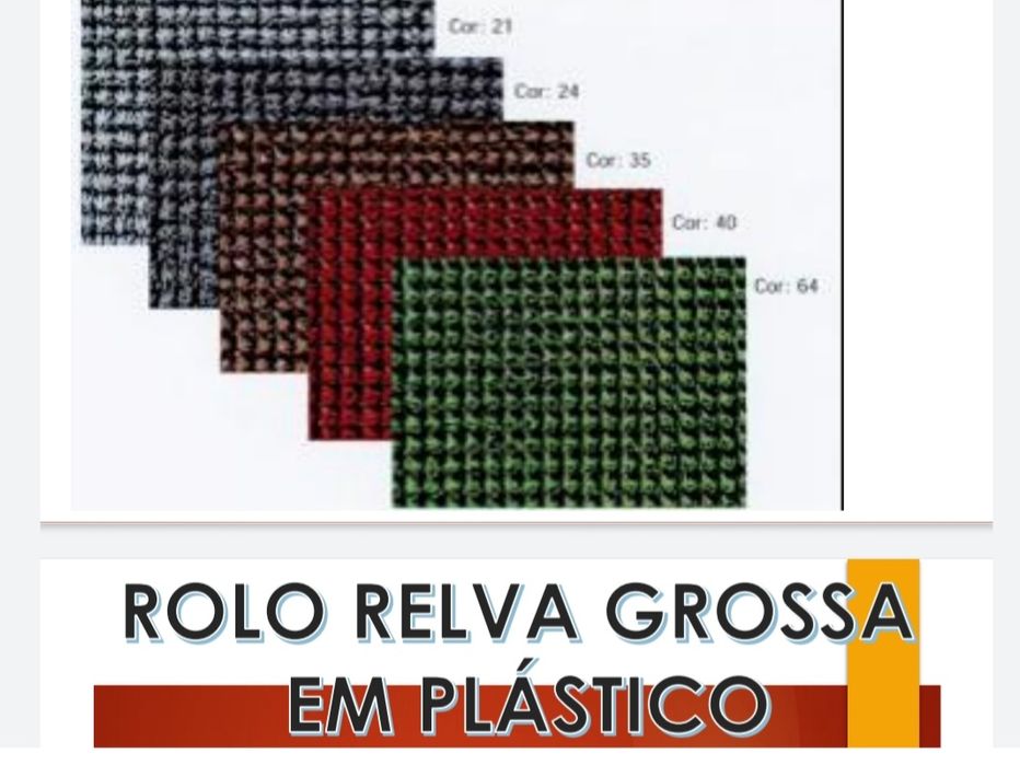 Relva artificial fina de 7 mm e relva densa de 40 mm e relva plástica