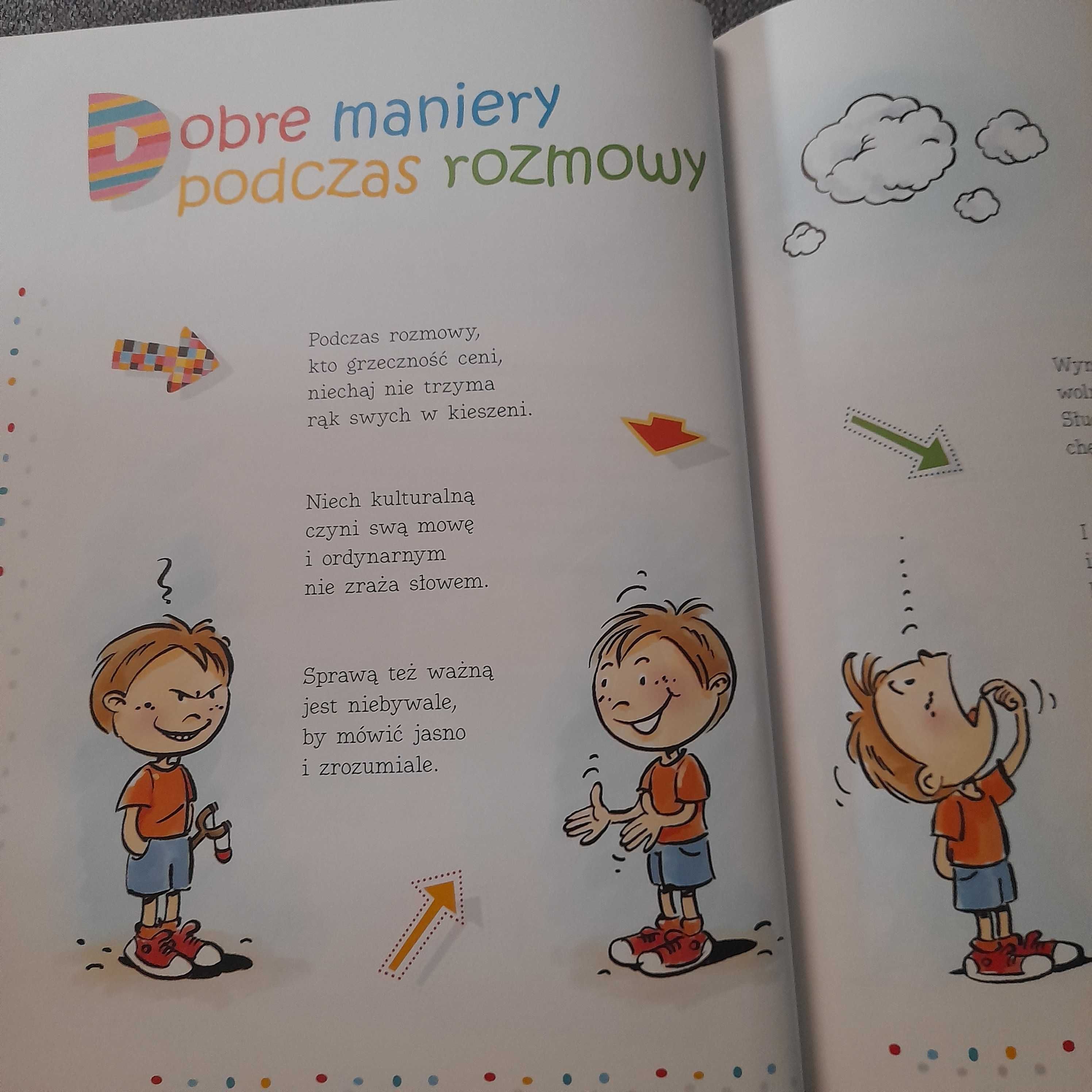 Książka Dobre Maniery dla dzieci i nie tylko.