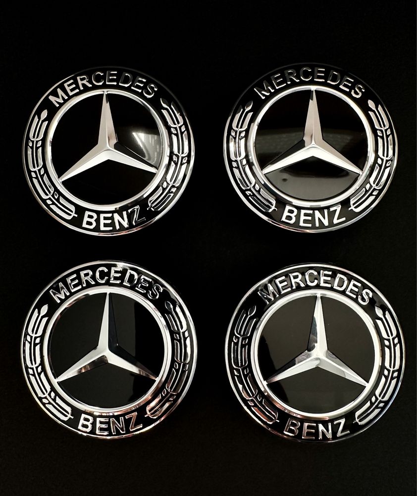 Emblemas Mercedes Estrela Centros de Jante Amg