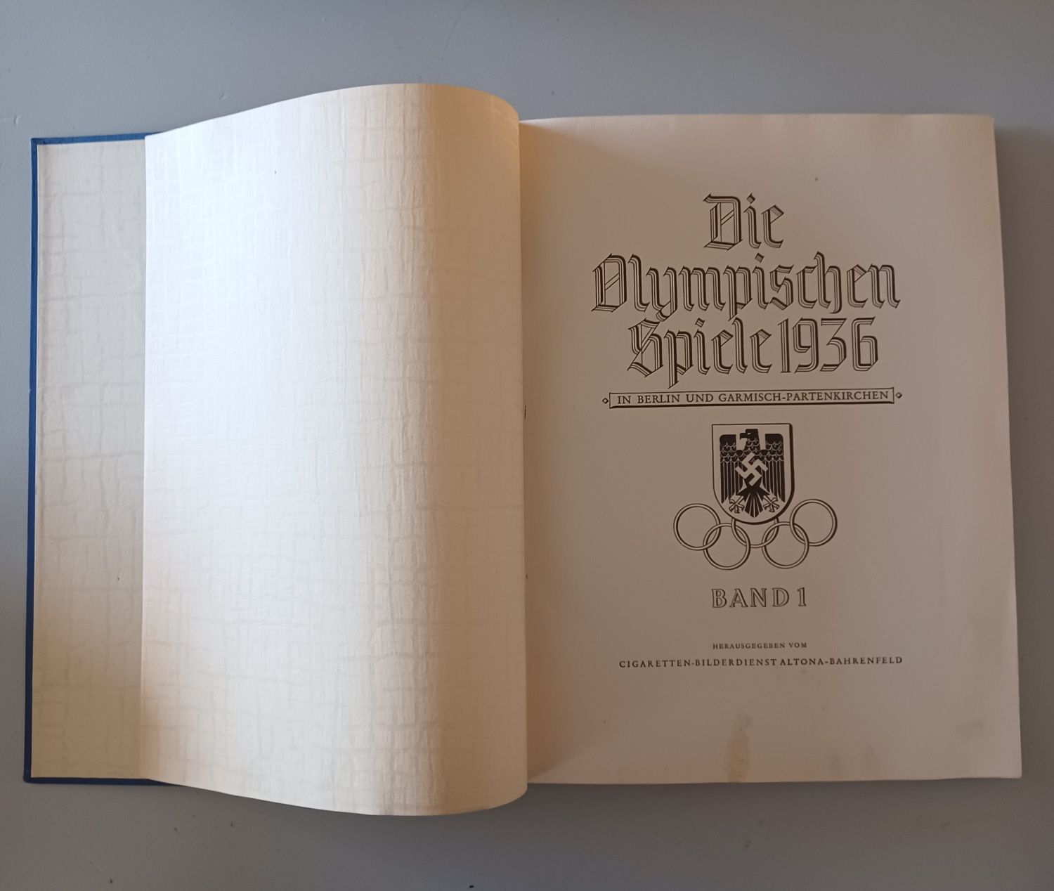 Cadernetas / álbuns Olympia 1936, cromos Jogos Oliímpicos de Berlim