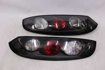 Lampy światła tył tylne OPEL CORSA C III 00-06 TUNING Black SMOKE NOWE