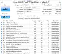 Dysk HDD 2,5 cala - 250GB