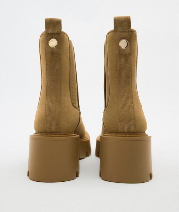 Замшеві черевики Zara