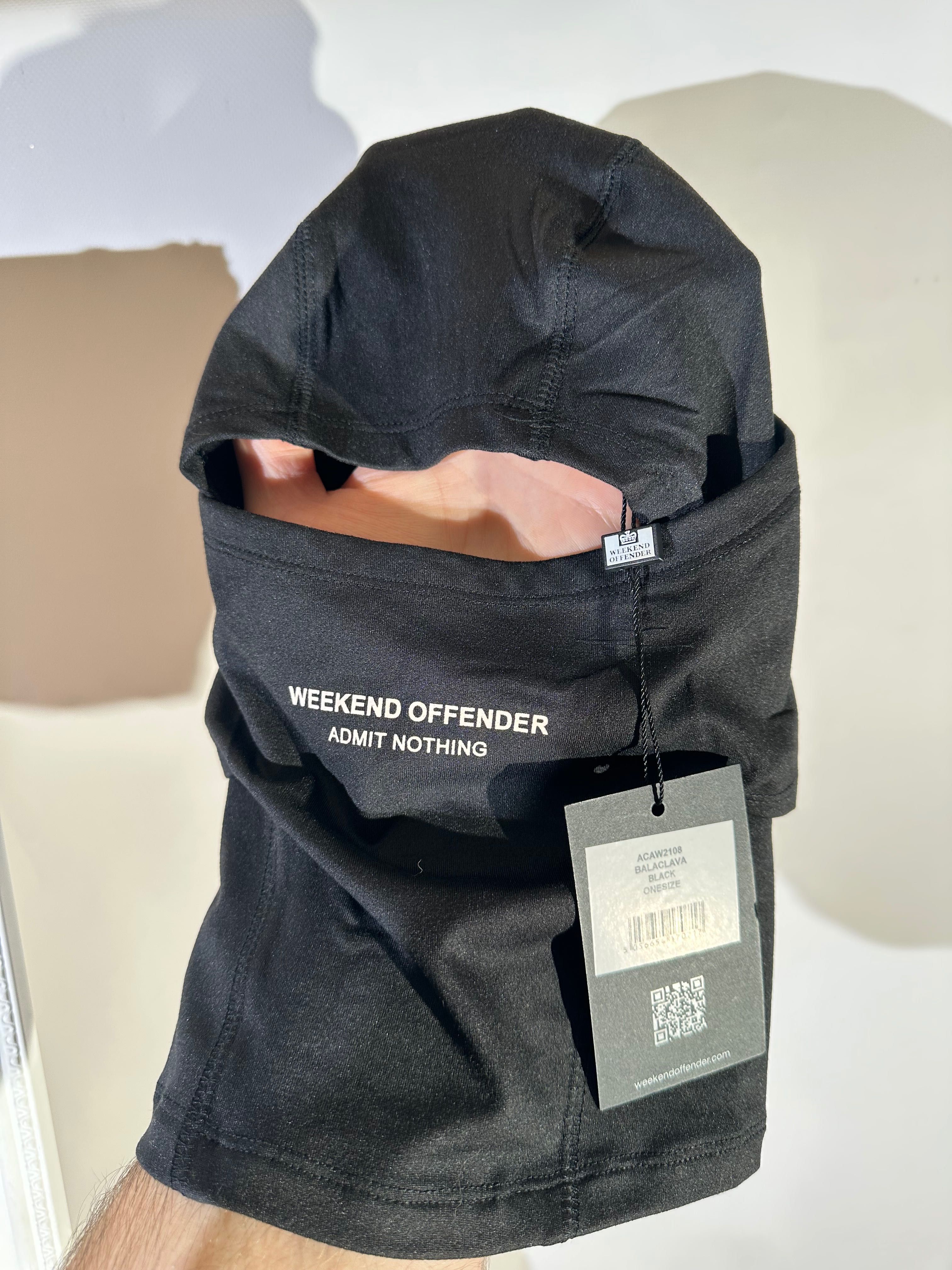 Weekend Offender балаклава чёрная новая