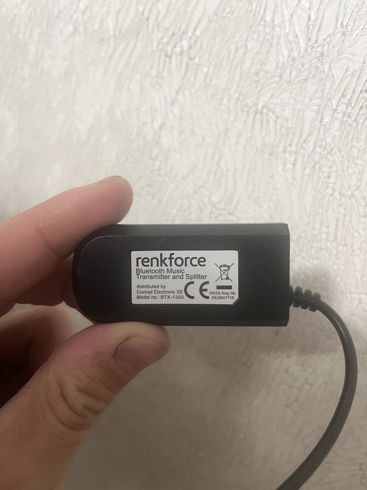 Трансмітер renkforce btx-1300 bluetooth - аудіо