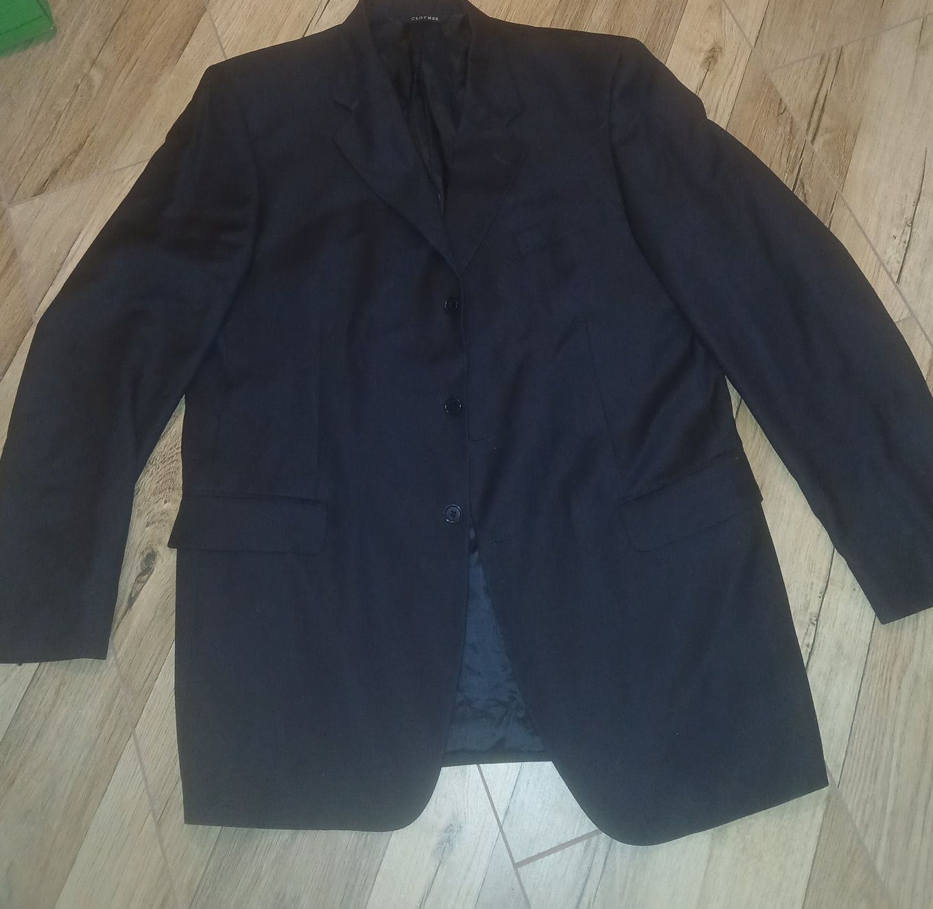Czarna marynarka garnitur Guabello r.XXL