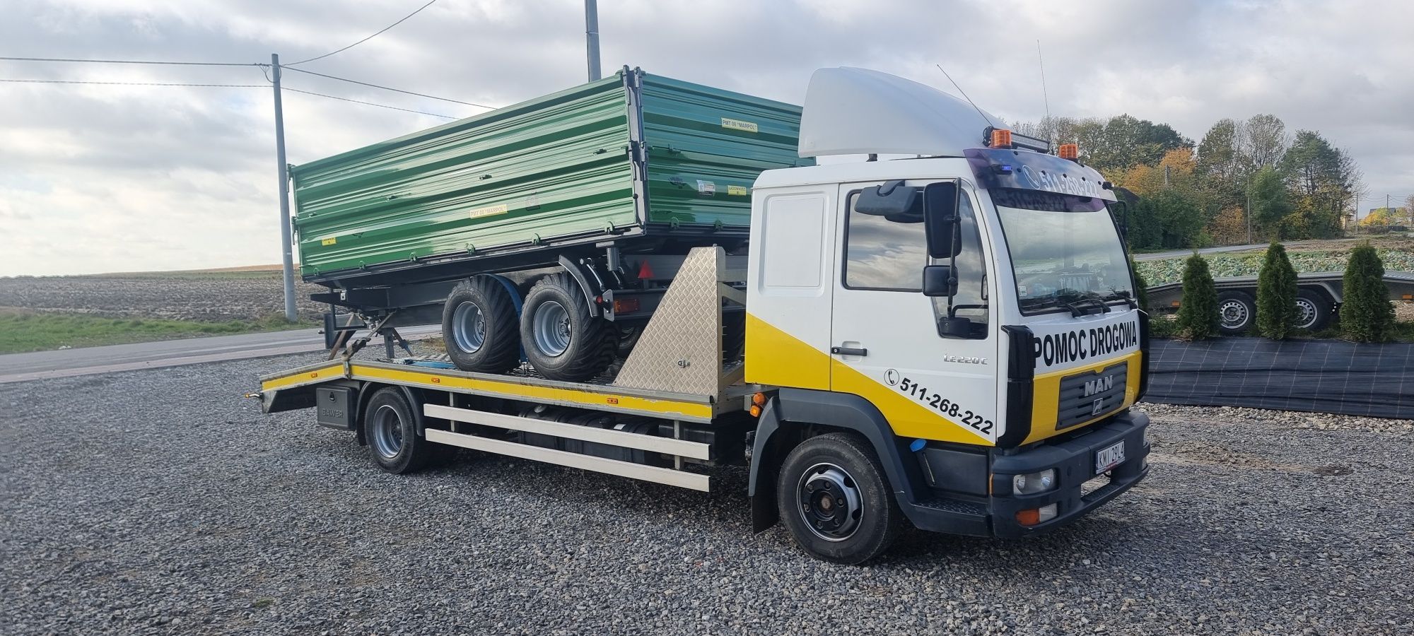 Pomoc Drogowa 24h Laweta Serwis  Autolaweta Holowanie Transport 16ton