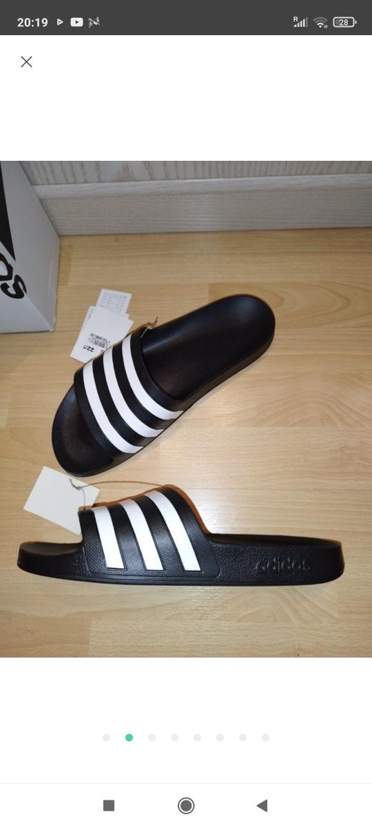 Шльопанці adidas р.12 45-46 устілка 30 см.