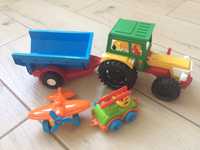 Трактор wader с прицепом + 2 игрушки