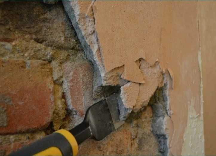 Skuwanie tynków płytek posadzek Rozbiórki Wyburzenia Wynoszenie gruzu