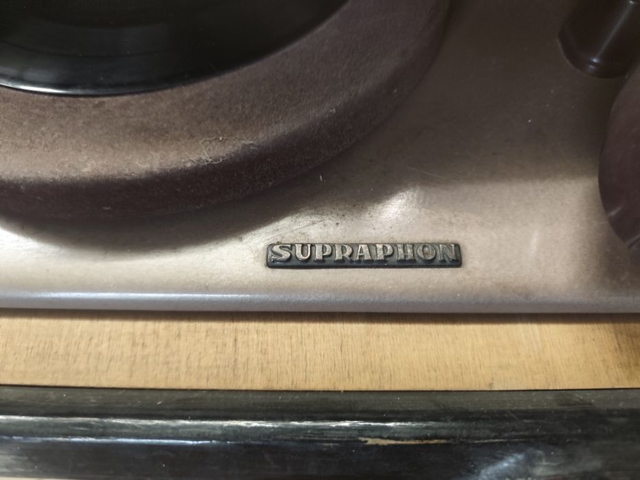 Gramofon SUPRAPHON chlebak PRL retro plus płyty
