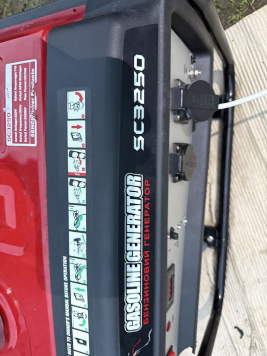 Бензиновий генератор SENCI SC3250-M 3,25 кВт