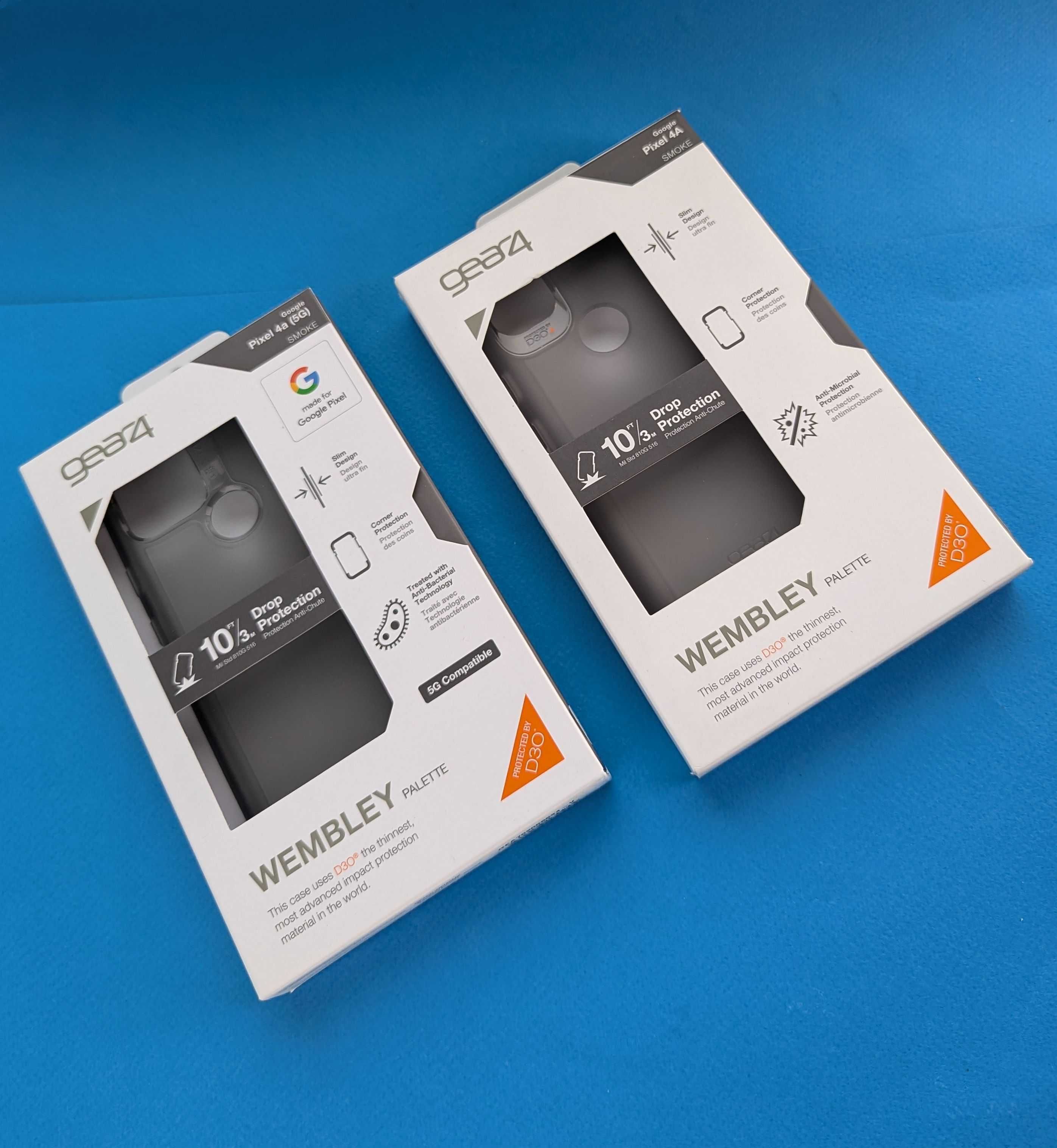 Чохол для Google Pixel 4a і 4a 5G - Gear4 Wembley сірий з чорним