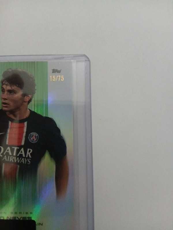 João Neves PSG 15/75 Topps Total Football