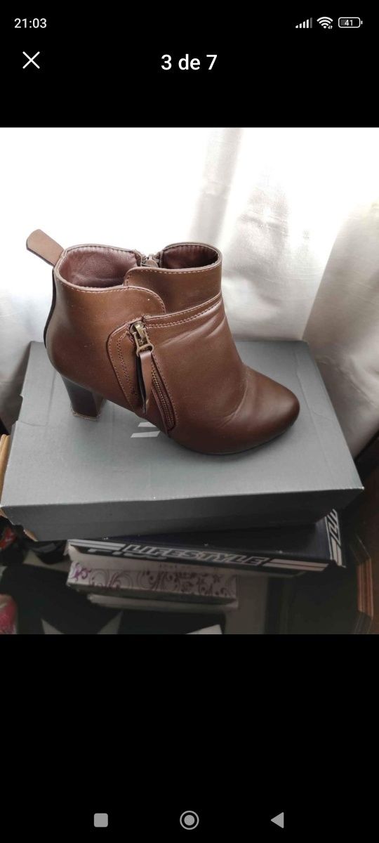 Botas senhora tam. 37