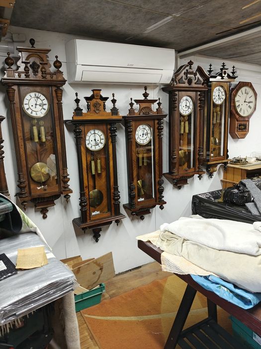 Kolekcja zegarów wagowych (linkowych) Gustaw Becker, Germania