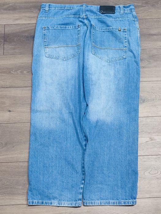 South pole jaens brown tab w44  ecko lot29 pelle hip hop rap