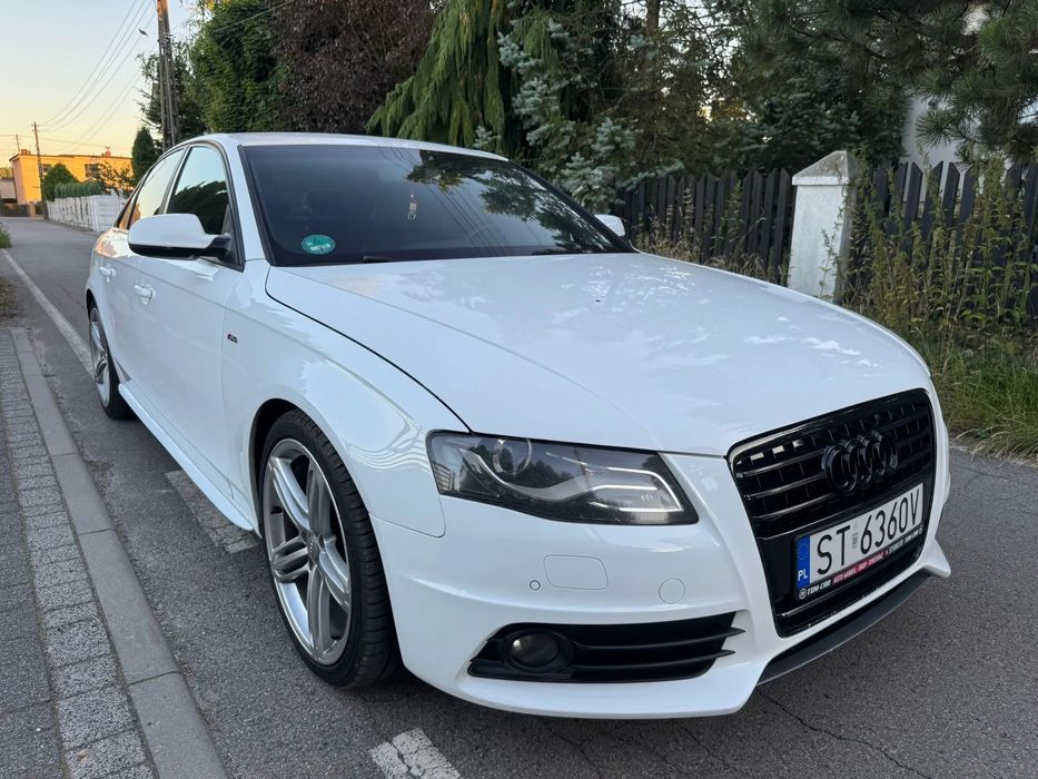 Audi A4 2,0 TDI 170KM 2011r, ZADBANY S-LINE