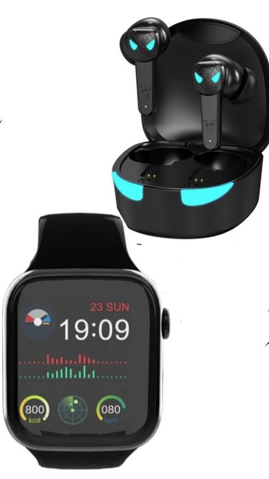 Nowy zestaw zegarek Smart Watch i7Pro MAX oraz słuchawki Bluetooth