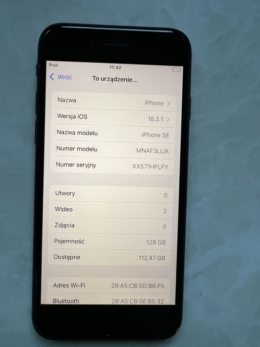 Iphone SE 2022 IDEALNY