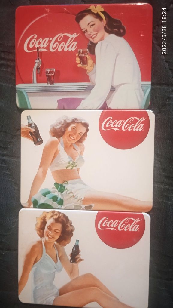 Coca Cola Magnesy 6 sztuk