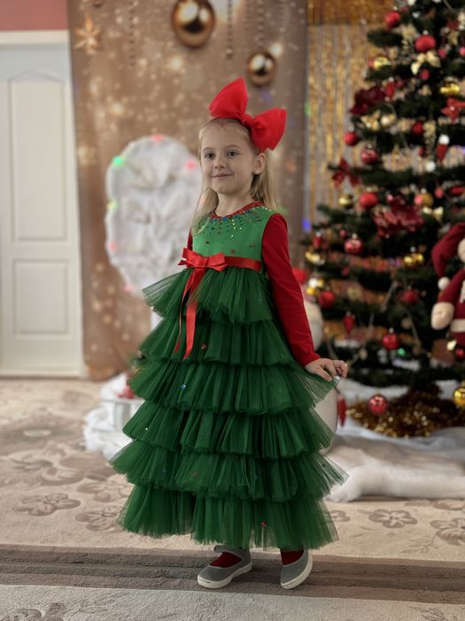 Костюм ялинки ялинка сукня новорічний костюм