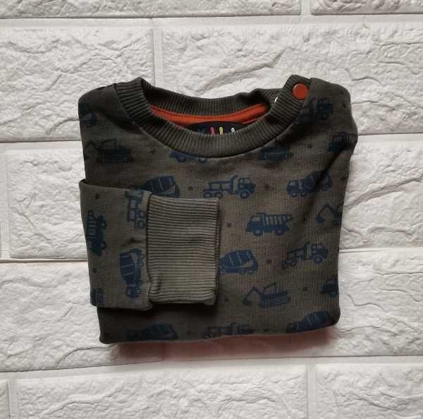 9 zł  bluza sweter bluzka- maszyny budowlane roz. 74