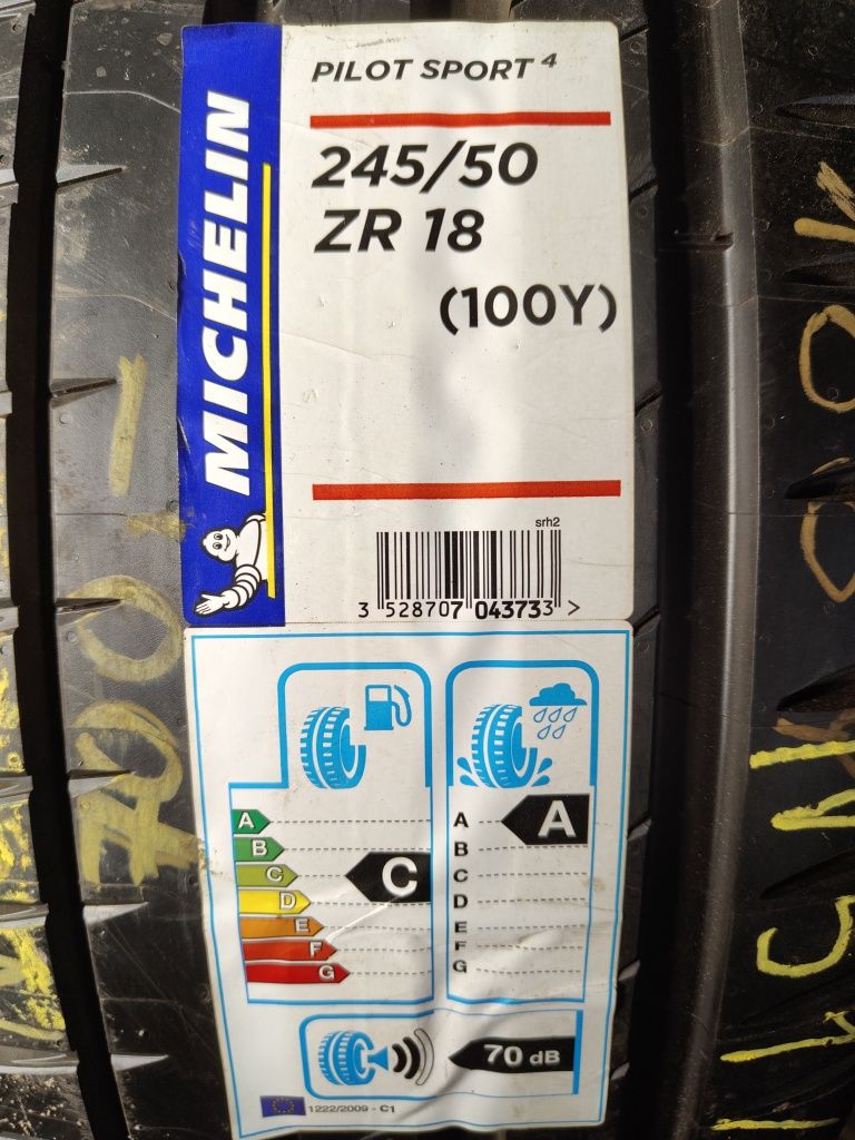 245/50ZR18 100 Y Michelin Pilot Sport 4 Nowa Lato     N51/S8