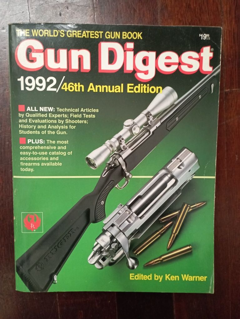 Livro sobre armas Gun Digest