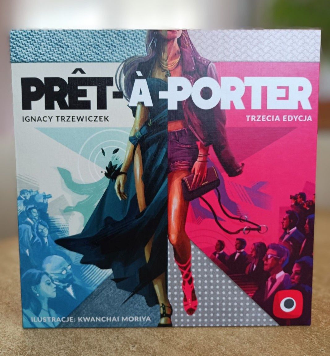 Gra planszowa Pret-a-porter Pretaporter, jak nowa