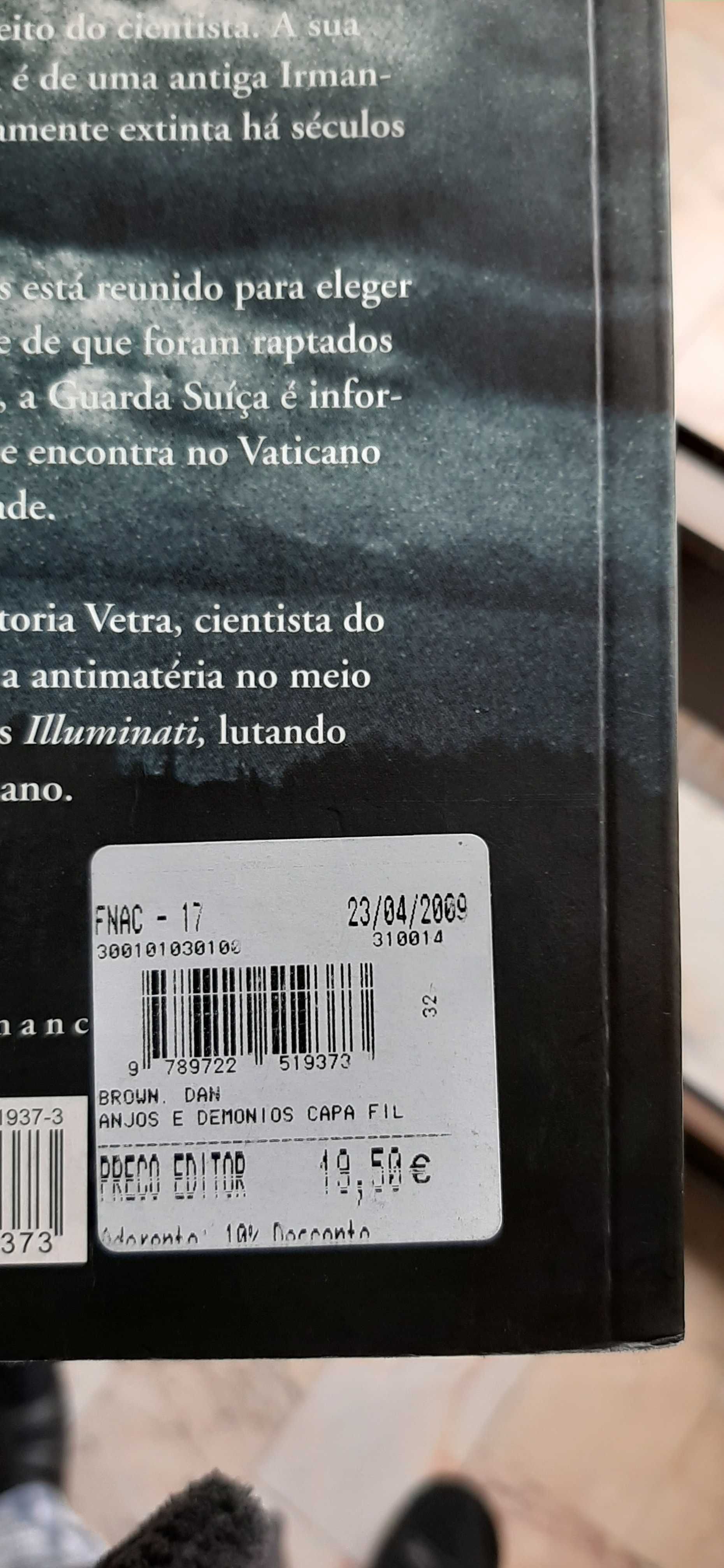 Livro DAN BROWN Novo Entrego em Alfragide e Benfica