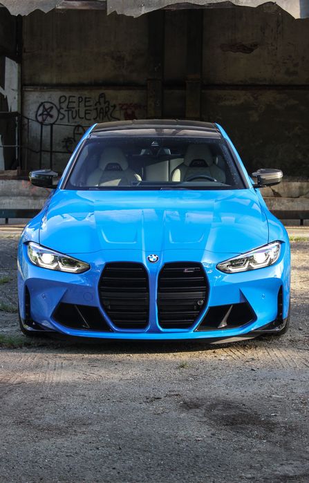 BMW M3 competition G80 do ślubu, wynajem auta wraz z kierowcą