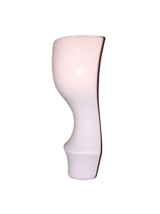 Noga nogi meblowa Ludwik wys 15 cm kolor biały połysk