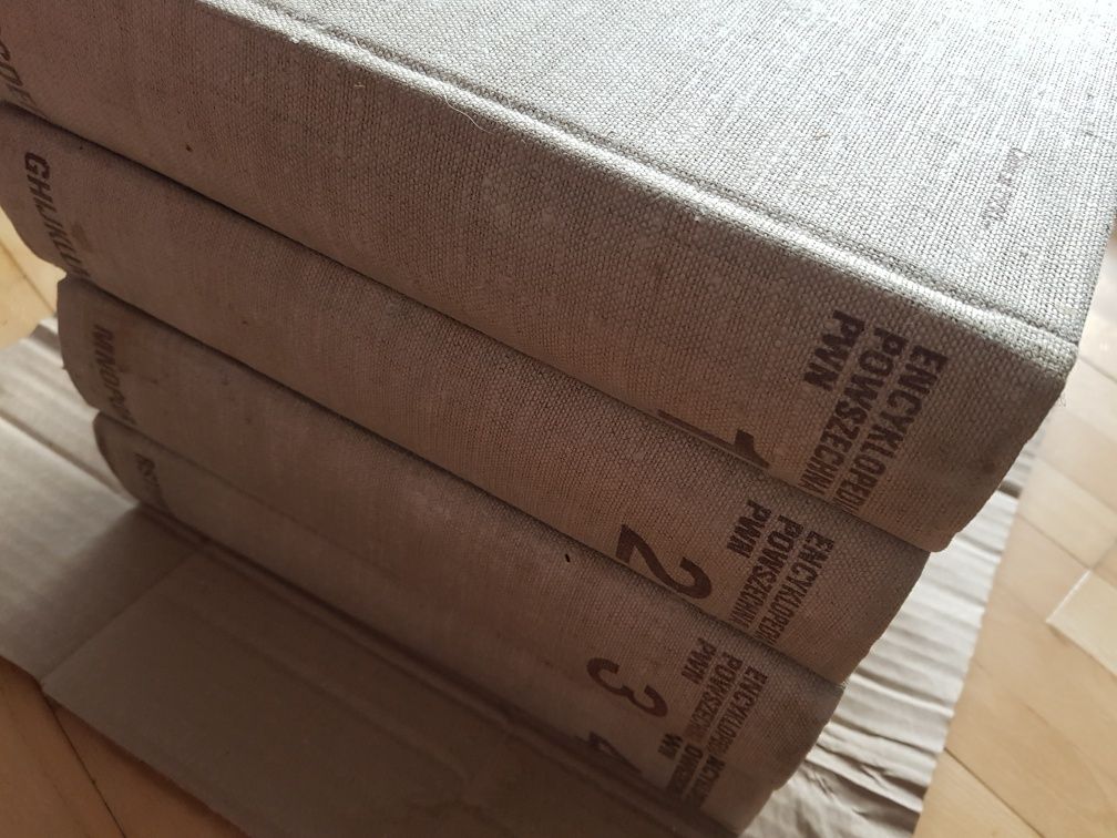 ENCYKLOPEDIA powszechna prl 1-4 TOM