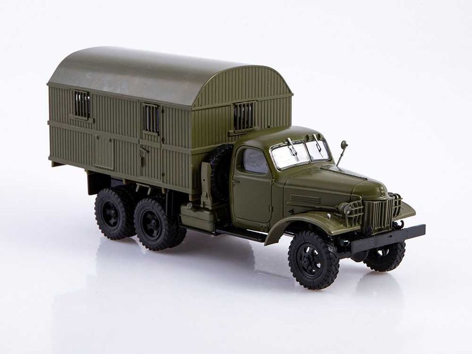 Журнал "Легендарные грузовики" №74 с моделью ЗИС-151 Кунг-1 (1948)
