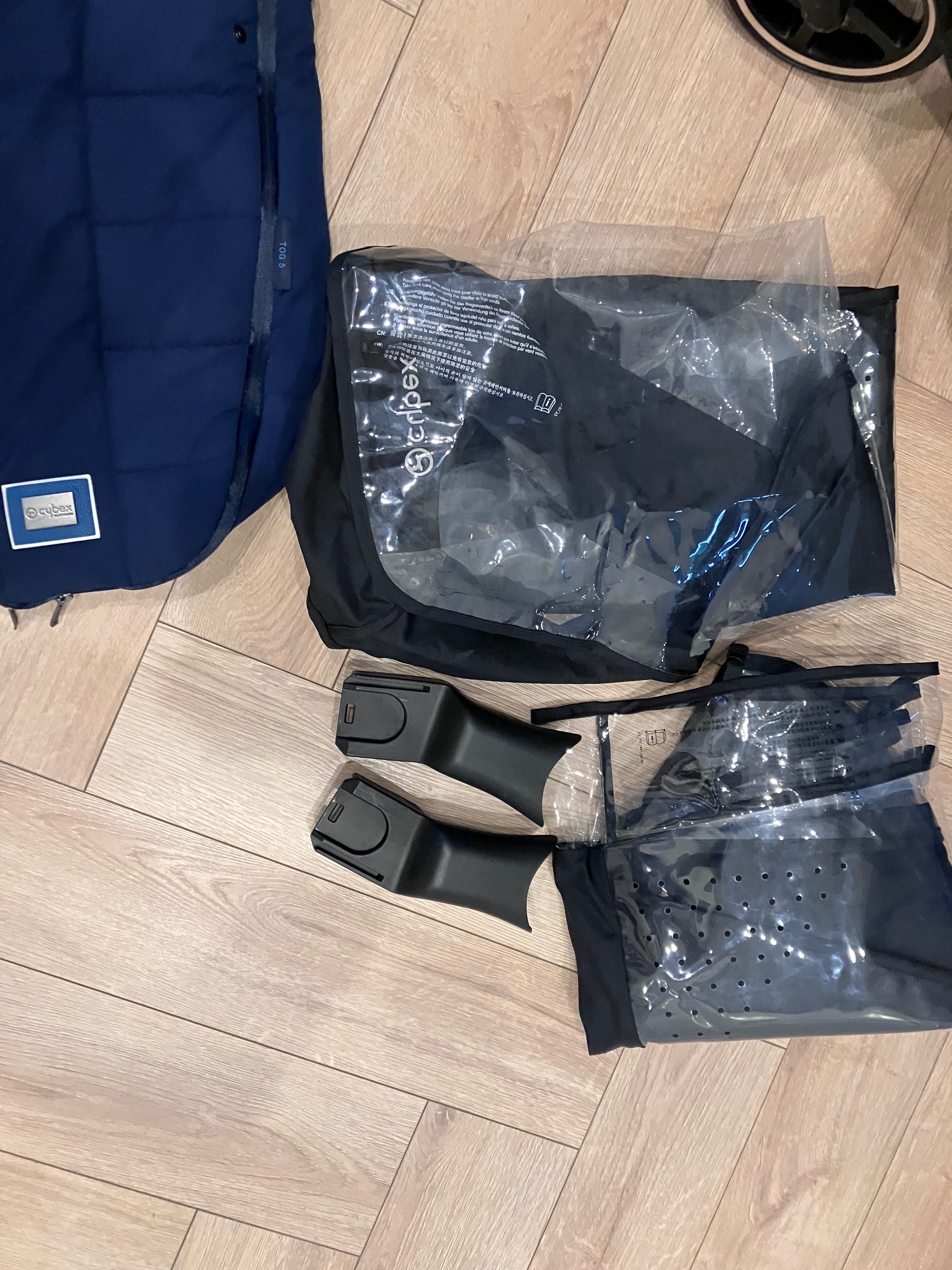 Cybex Rose gold Priam 4.0 cały zestaw nosidełko cloud T i-Size +