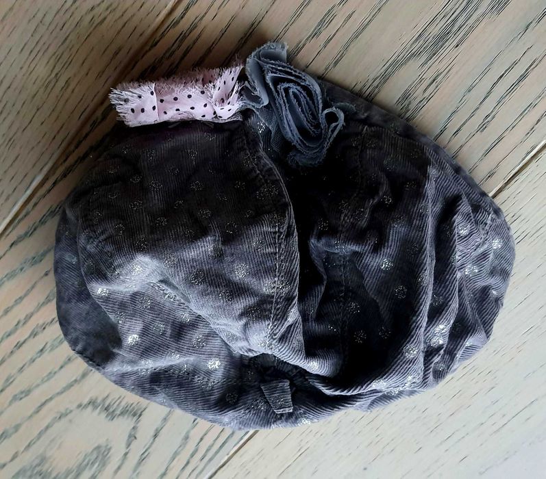 Czapka 3 4 5 6 lat 98 104, 110 116 beret dla dziewczynki