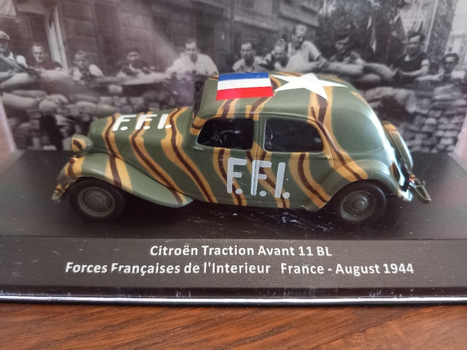 Citroën Traction Avant  França Agosto 1944
